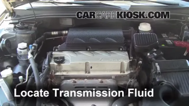2005 Mitsubishi Galant ES 2.4L 4 Cyl. Liquide de transmission Rajouter du liquide